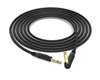 Sommer Spirit LLX Instrument Cable | Guitar Bass & Keyboard w/ Neutrik Gold 1/4" TS to 90° Right-Angle 1/4" TS