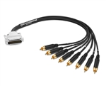 Analog DB25 to RCA Snake Cable | Made from Mogami 2932 & Amphenol Gold Connectors | Premium Finish