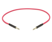 Molded Nickel TT Cable | Made from Mogami 2893 Mini-Quad Cable | 2 Feet | Red