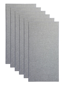 Primacoustic Broadway 2" Broadband Absorber Acoustic Wall Panel 6-pack - Grey w/ Beveled Edge