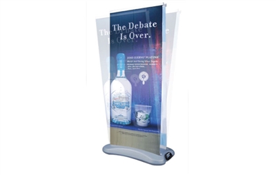 Outdoor Retractable Banner Stand, Double-Sided