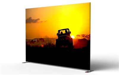 10ft Straight Tube display with Double side full color graphic package.  Easy-to-transport and totally tool-less. Fast turn around time, quick shipping, great price.