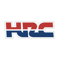 Honda HRC Lettering decal sticker die cut