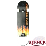 Renner,flame,smoke,beginner,skateboard