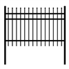 DIY Steel Iron Wrought High Quality Ornamental Fence - Rome Style - 8 x 4 Feet