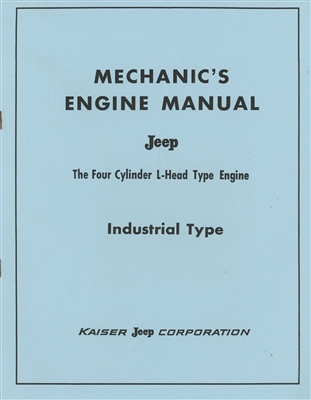 Special Mechanics Manual on Willys "Go-Devil" flathead engine.