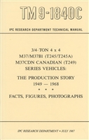 TM 9-1840C: Dodge M37 3/4 Ton History by John H. Zentmyer