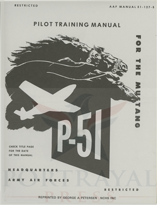 P-51 Mustang Pilot Training Manual Cover