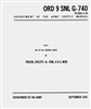 ORD 9 G740 Complete Illustrated Parts Manual for M38 (G740)