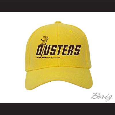 Binghamton Broome Dusters Yellow Baseball Hat
