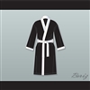 Joe Calzaghe Black Satin Full Boxing Robe
