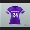 Stiles Stilinski 24 Beacon Hills Cyclones Lacrosse Jersey Teen Wolf Purple