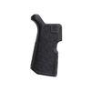 Die Free Co Kung Fu Grip - Ergonomic AR15/M4 and AR10/SR25 firearm accessory, designed for natural fighting posture, reduced angle, and enhanced finger groove for improved comfort and reduced hand fatigue.