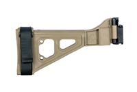 SB TACTICAL SBTEVO Pistol Stabilizing Brace - FDE