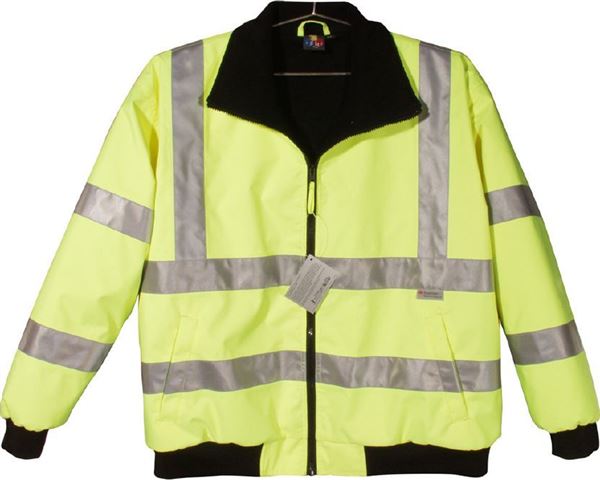 Reflective Fleece Safety Jacket, Class III ANSI 107 & EN 471