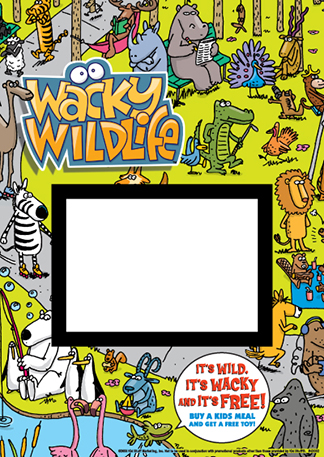 poster/photo-wacky wildlife