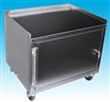 2 Shelf Stainless Steel Cabinet Cart