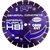 34504 18" x .125 x UNV Imperial Purple High Speed Diamond Blades