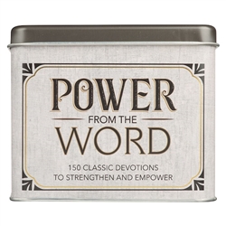 Scripture Cards In Tin-Power From The Word: 1220000322165