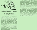 What Christmas Means to Billy Graham