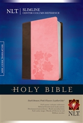 NLT Slimline Center Column Reference Bible: 9781414368344