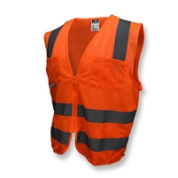 Radians Standard Type R Class 2 Mesh Safety Vest - Orange