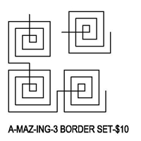 A-Maze-ing Border-3 Set