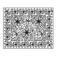 Holly Berry Swirls-2 Placemat