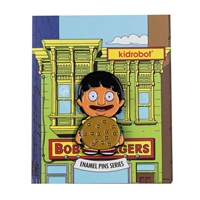 Kidrobot Bob's Burgers Enamel Pin Collection - Gene in Burger Suit (1/20)