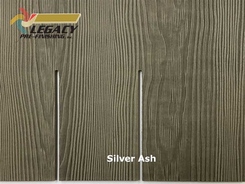 Allura Fiber Cement Cedar Shake Siding Panels - Silver Ash