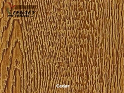 KWP Eco-side, Pre-Finished Woodgrain Soffit - Cedar