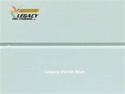 Spruce Prefinished Tongue and Groove V-Joint Boards - Legacy Porch Blue