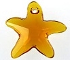 20mm Starfish Pendant Topaz