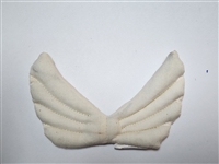 White stuffed angel wings - 4"