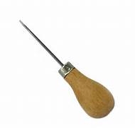 Wooden Handled Awl - 7"