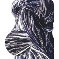 Hand Dyed Silk Strands - Grays & Blacks