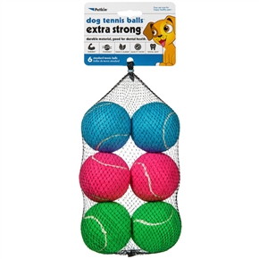 Dog Tennis Balls Extra Strong - Spring