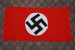 Original Third Reich  Double Sided Vehicle Identification Flag