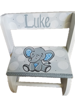 Blue Elephant Flip stool