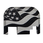 USA wavy Flag back plate for Glock