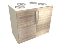 2 door cooktop base cabinet