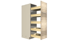 Pullout Pantry Rack (5 equal height shelves)