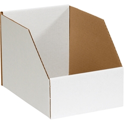 Bin Box, 12 x 24 x 12" Jumbo Open Top Bin Box, 25/Bundle