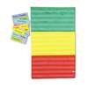 CARSON-DELLOSA PUBLISHING Adjustable Tri-Section Pocket Chart with 18 Color Cards, Guide, 36 x 60