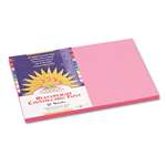 PACON CORPORATION Construction Paper, 58 lbs., 12 x 18, Pink, 50 Sheets/Pack