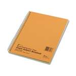 REDIFORM OFFICE PRODUCTS Subject Wirebound Notebook, Narrow/Margin Rule, 10 x 8, Green, 80 Sheets