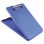 SAUNDERS MFG. CO., INC. SlimMate Storage Clipboard, 1/2" Clip Cap, 8 1/2 x 11 Sheets, Blue