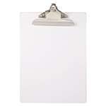 SAUNDERS MFG. CO., INC. Recycled Plastic Clipboards, 1" Clip Cap, 8 1/2 x 12 Sheets, Clear