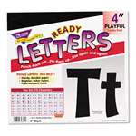 TREND ENTERPRISES, INC. Ready Letters Playful Combo Set, Black, 4"h, 216/Set