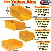 88BINS / Extra Heavy-Duty Plastic Bins